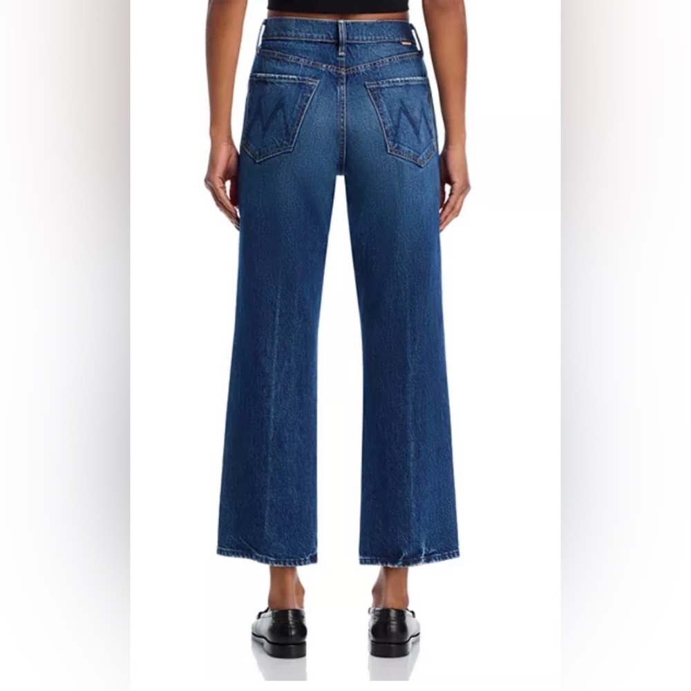 MOTHER Superior The Rambler Ankle Jeans in Well Stacked, Size 24 Medium Dark - Picture 14 of 16